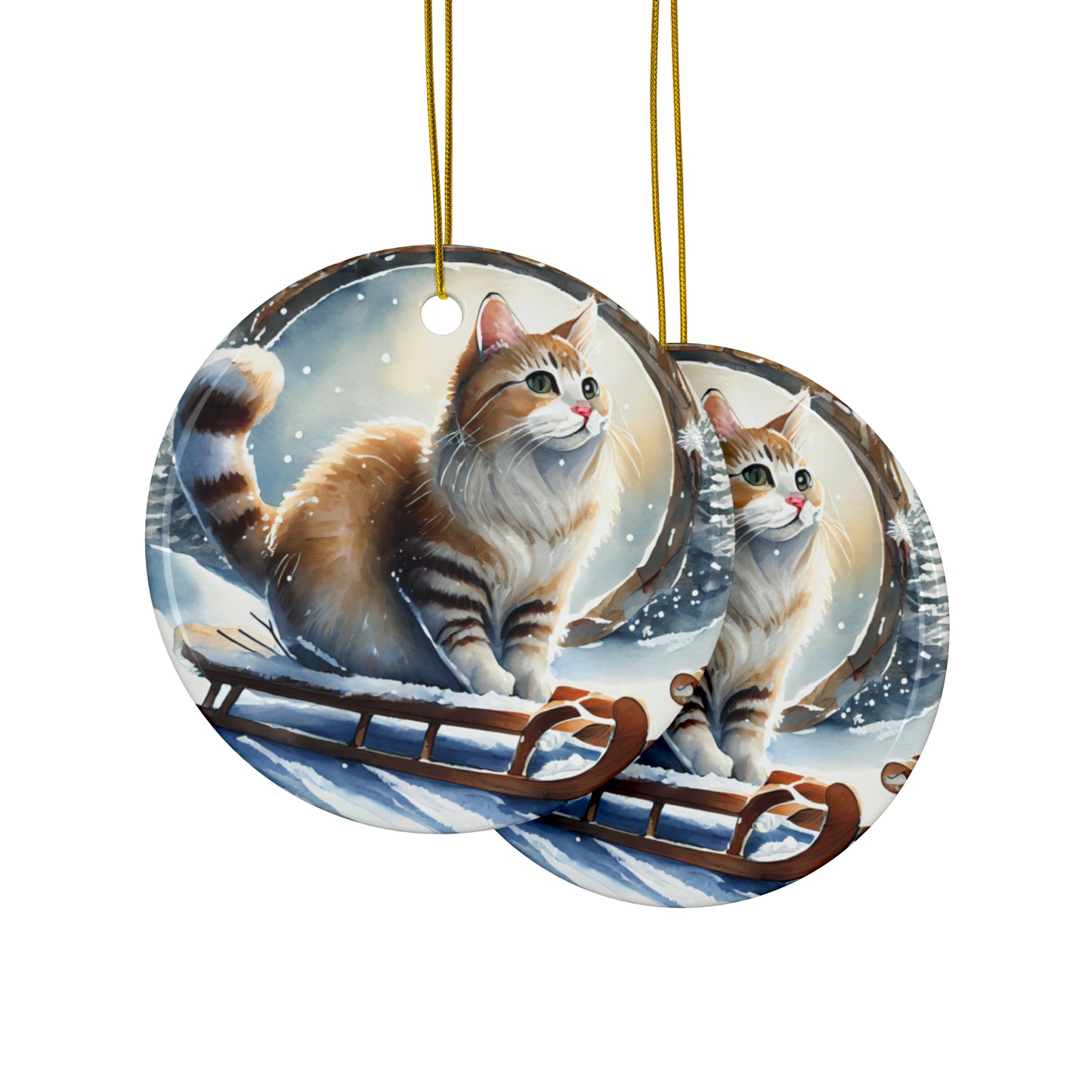 Ornaments, Ceramic(1pc, 3pcs, 5pcs, 10pcs)