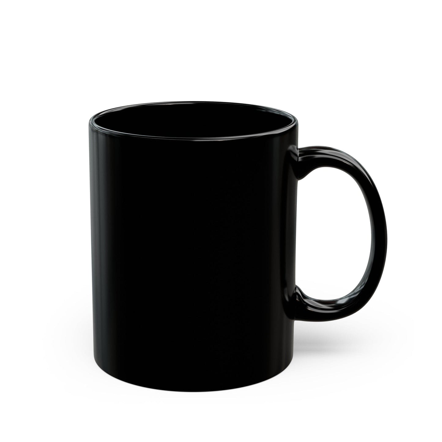 11oz Black Mug american eagle stn1