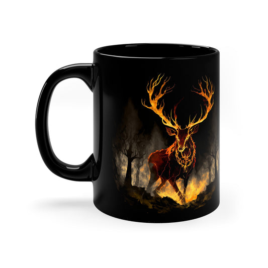 11oz Black Mug