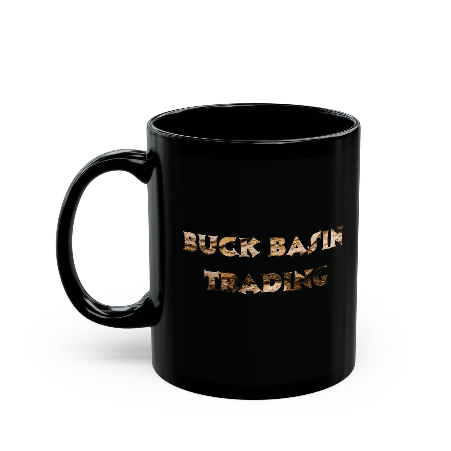 Black Mug - AMERICAN FLAG AND EAGLE