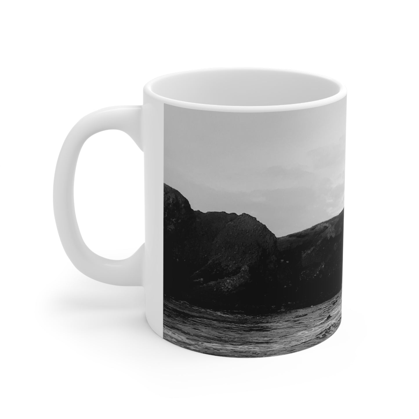 11oz Ceramic Mug- Yaquina Head Lighthouse oregon coast