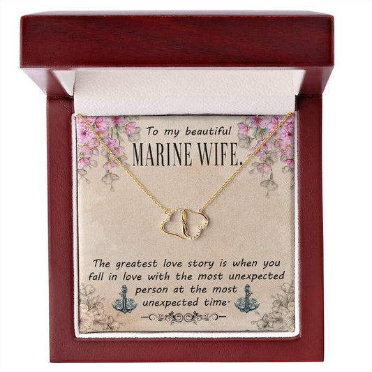 Marine wife.. Everlasting Lovewith luxury box & MC