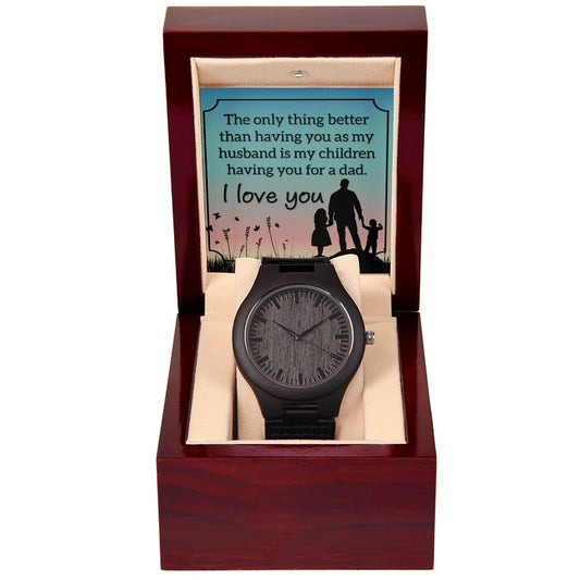 11_20240119_182410_0010 Wooden watch with Mahogany box